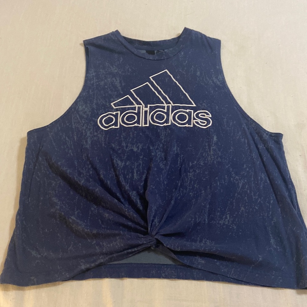 Adidas workout sleeveless tank